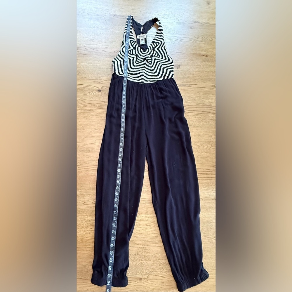 Mara Hoffman Black White Geometric Jumpsuit Swim Coverup XS - Picture 6 of 14